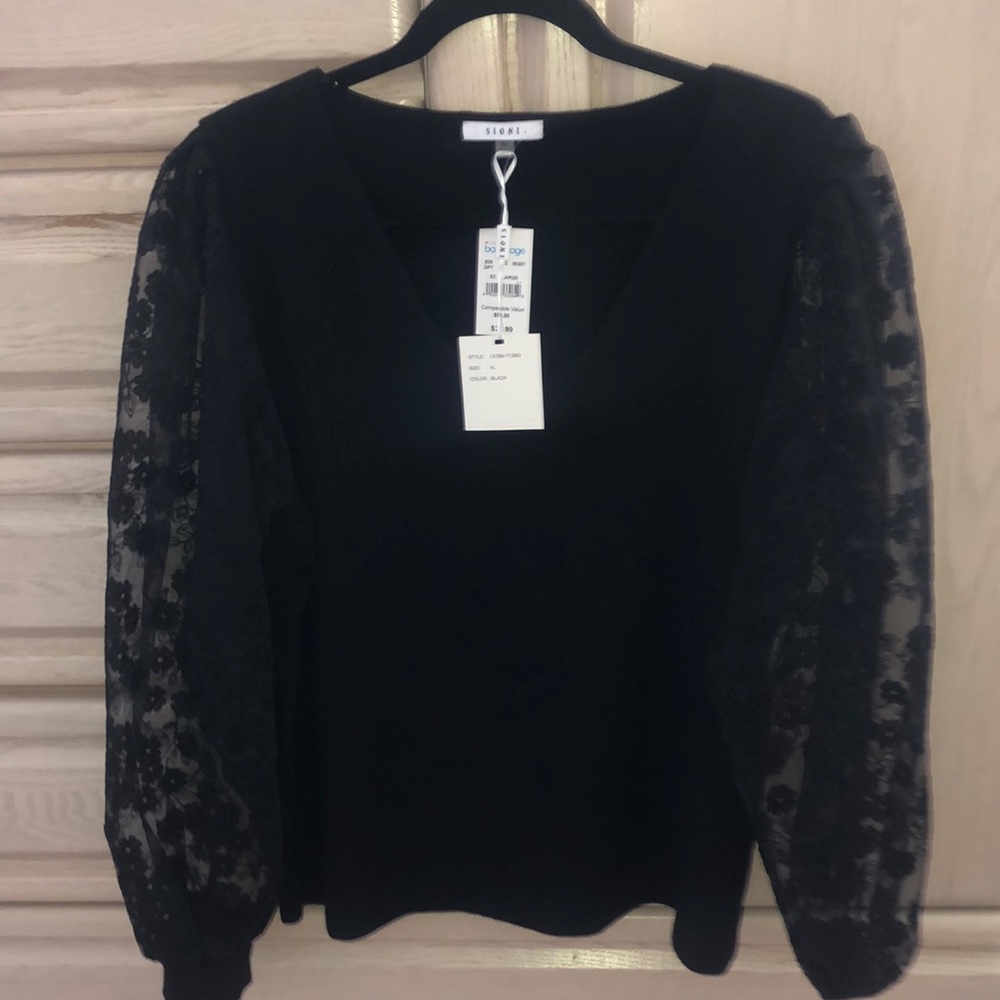 Black sweater